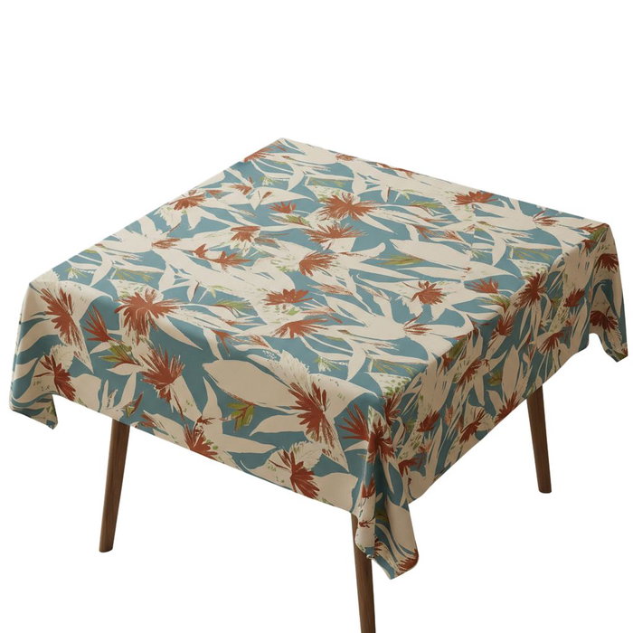 Hermia Mantel de Mezcla de Algodón y Poliéster 140 x 140 cm